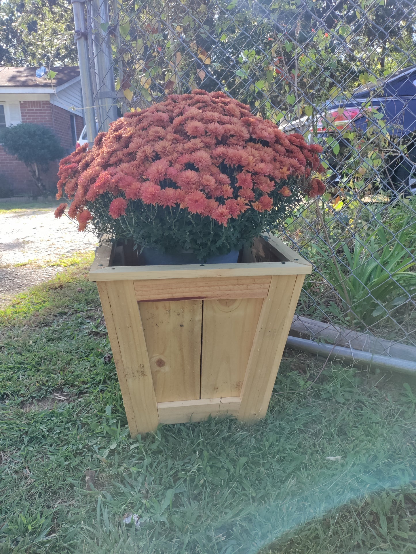 Fall Harvest Planter Box