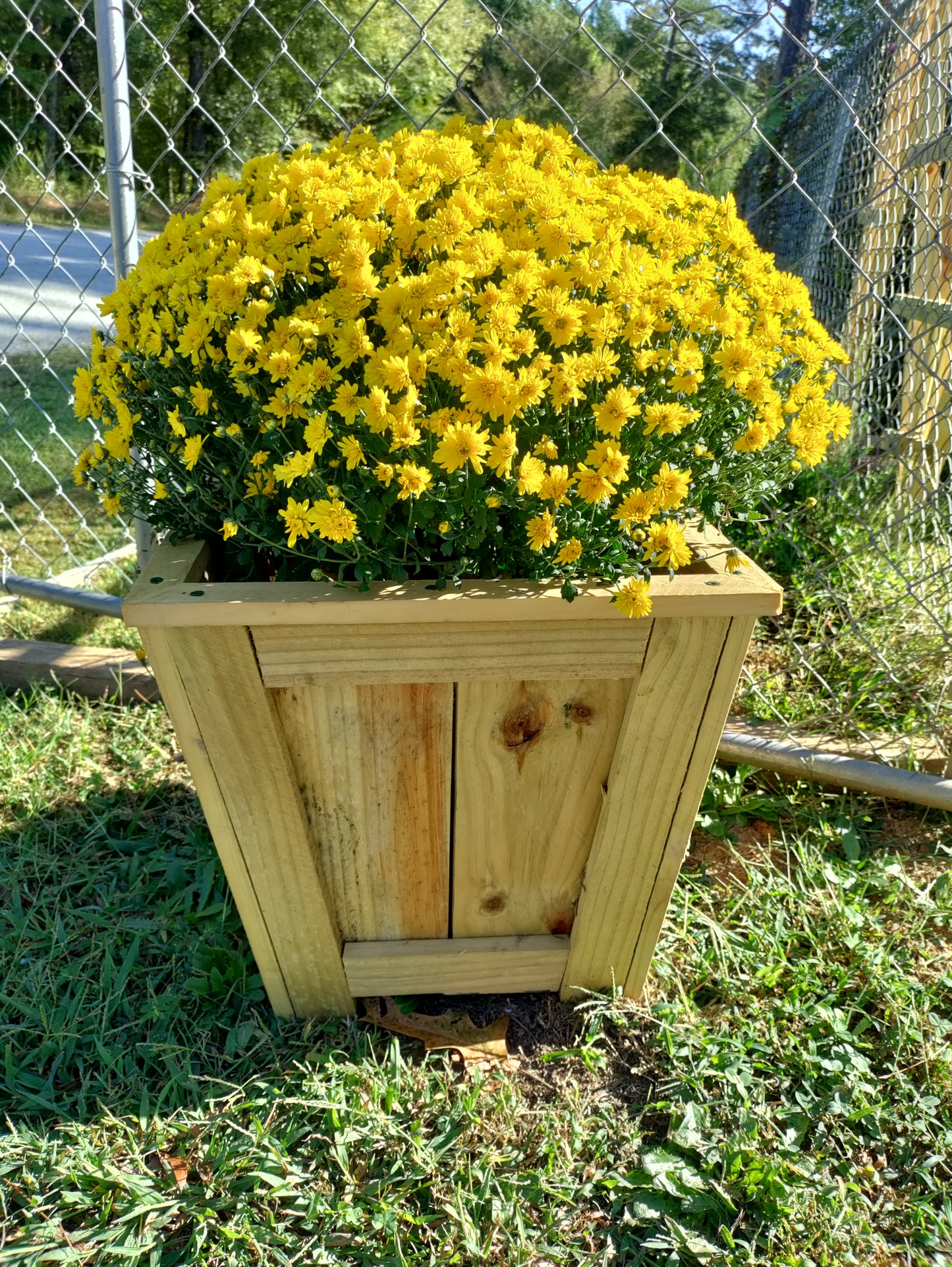 Fall Harvest Planter Box